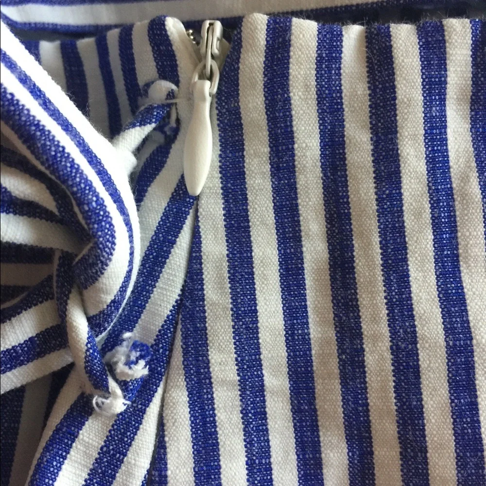 POOKIE & SEBASTIAN Ruffle Striped Skirt - Picture 4 of 7
